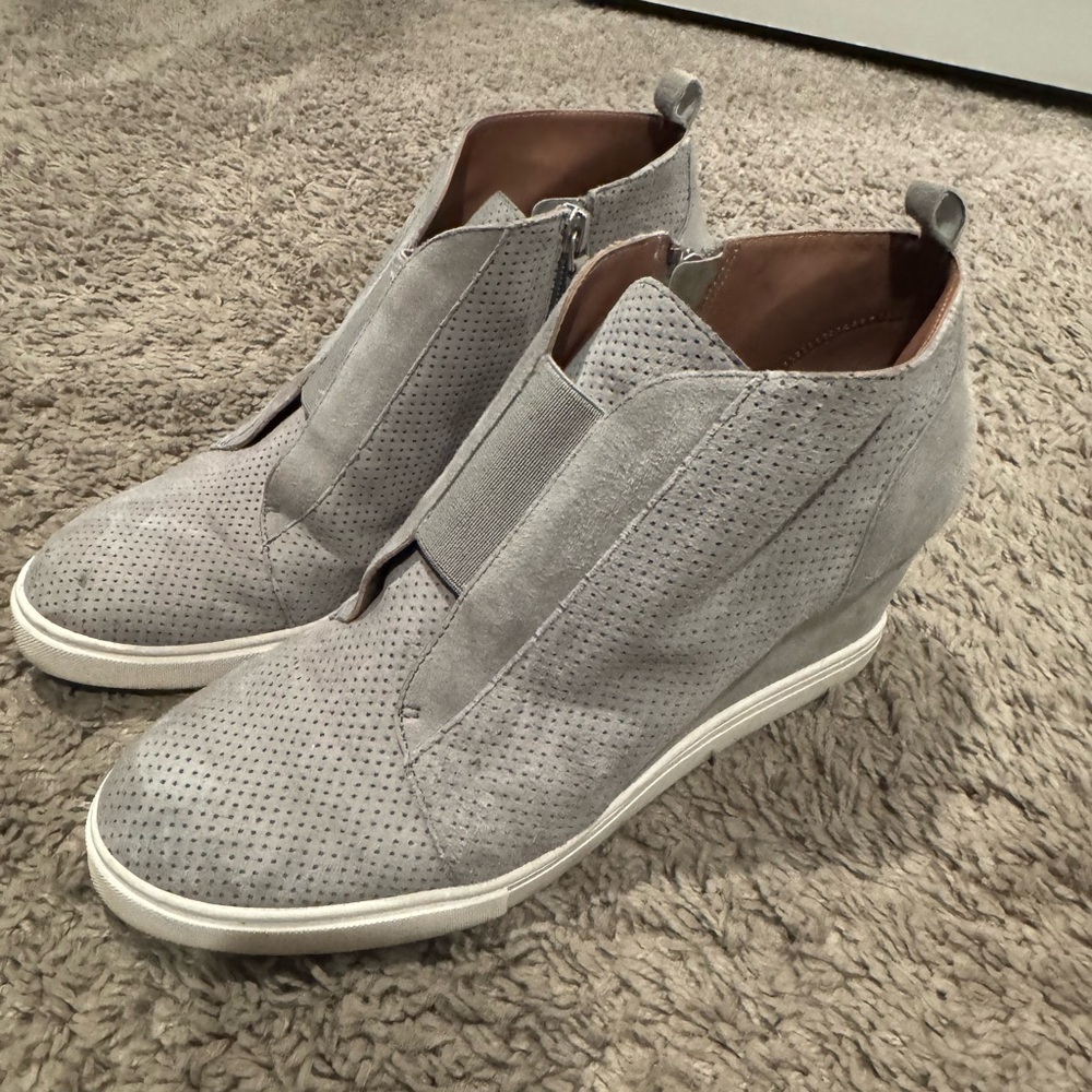 Paolo Gray High-Top Sneakers